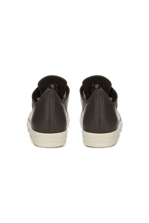 Low Sneaks In Drkdust/Milk/Milk Full Grain Cow Leather RICK OWENS | RU02E1891LCO7811